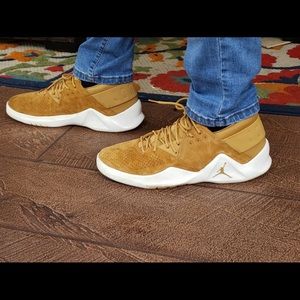 Tan Suede Jordans